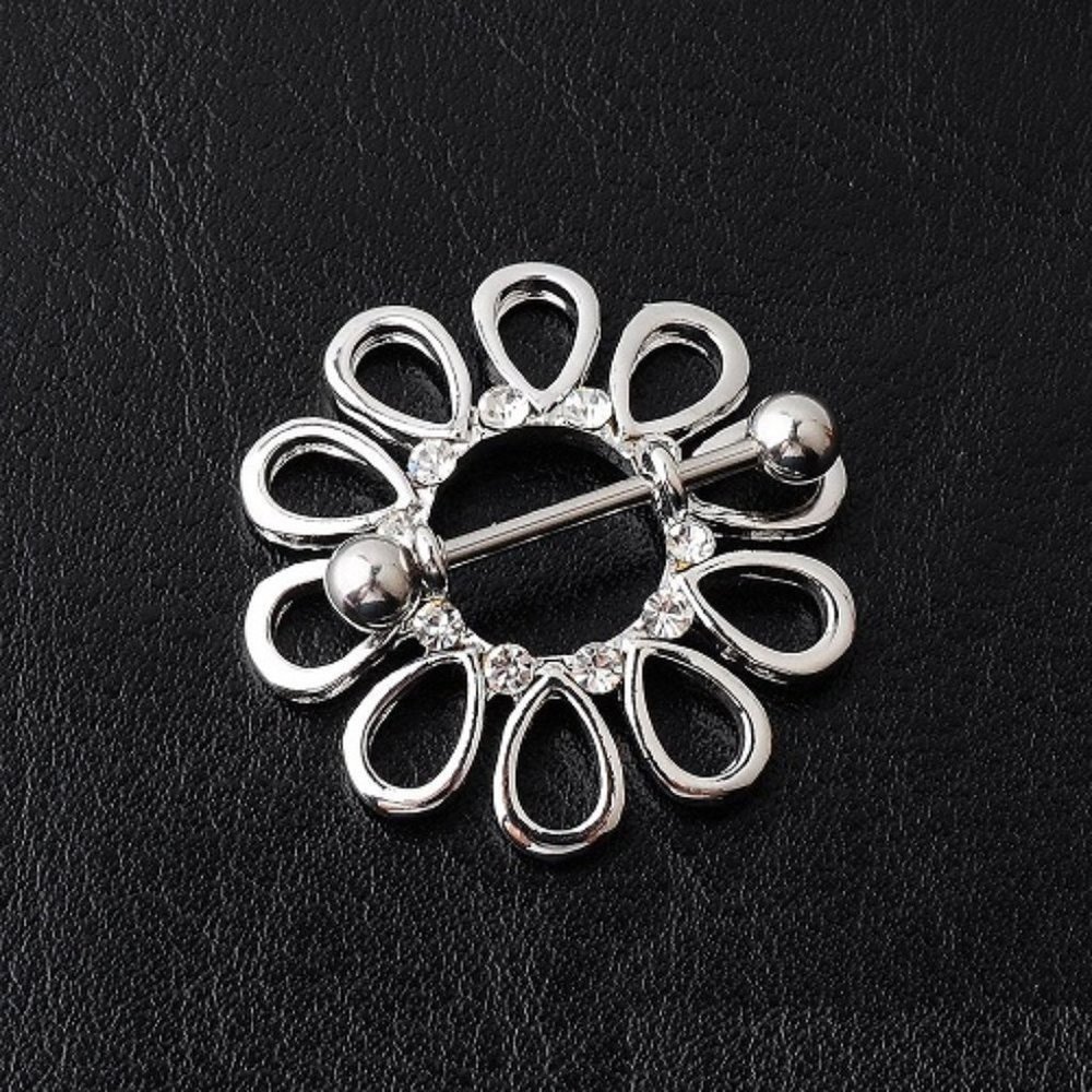 Nipple Piercing ~ Per Pair ~ Flower